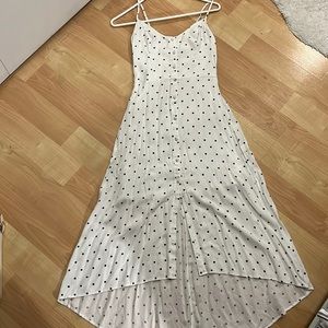 midi polka dot dress